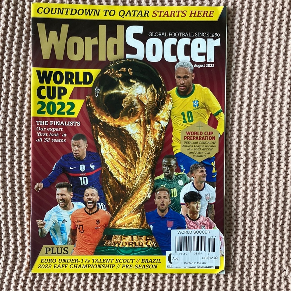 World Soccer ⚽️ Magazine World Cup 2022